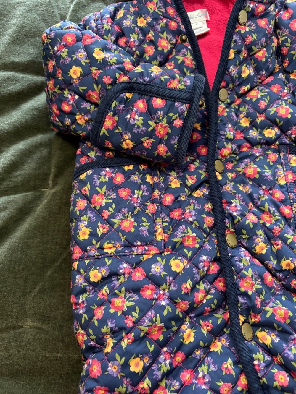 Ralph Lauren Floral Fleece-lined Buntin - Picture 3 of 4